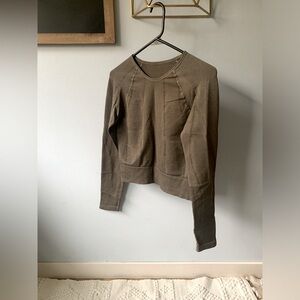 Cyclebar Long Sleeve Workout Top